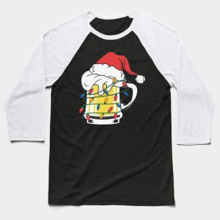 Christmas Beer brings Christmas Cheers Baseball T-Shirt